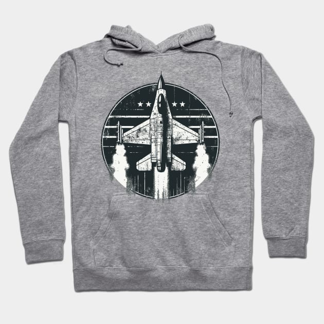 F-16 Hoodie by Vehicles-Art